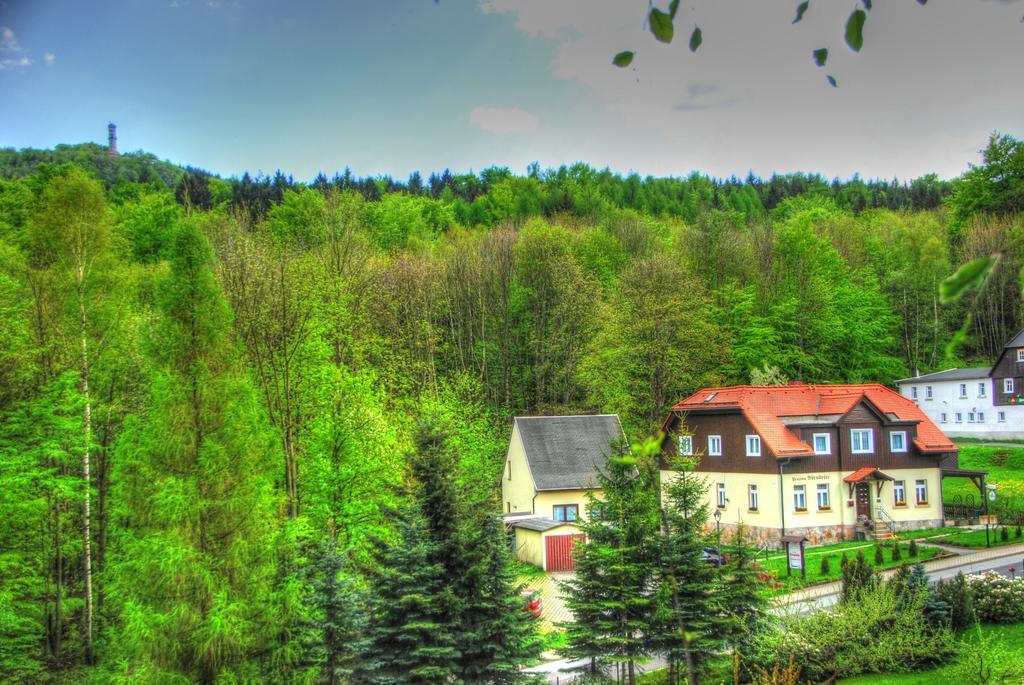 Hotel Pension & Cafe Abendroete Oybin Zewnętrze zdjęcie